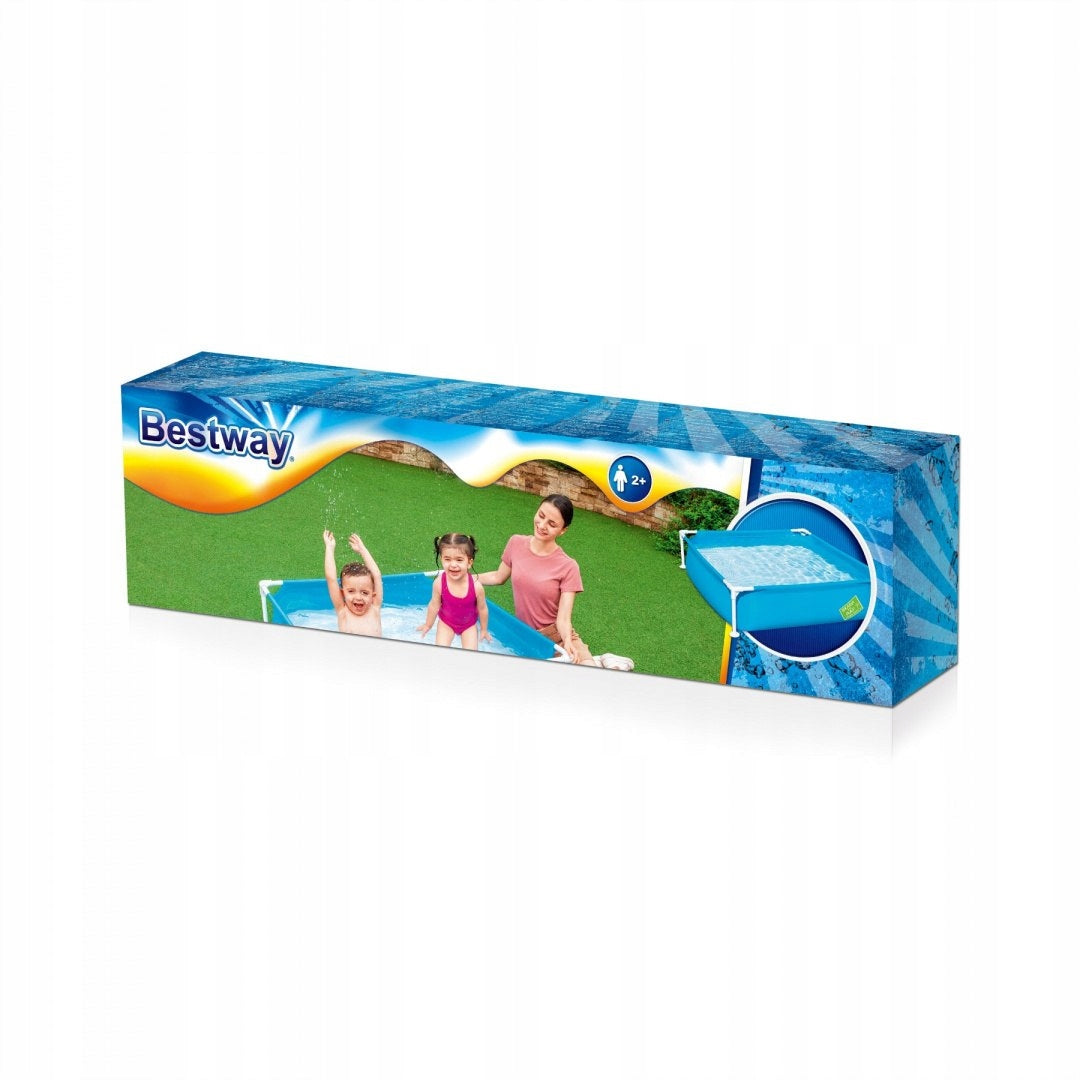 Garden frame pool for children BESTWAY Square 122x122x30,5cm Volume 365 l
