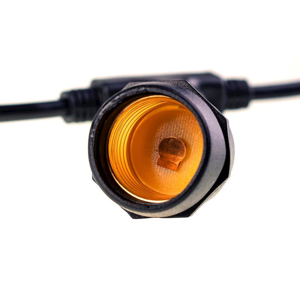 Garden garland 5m + 5pcs 8W G80 4000K bulb Number of light points up to 10