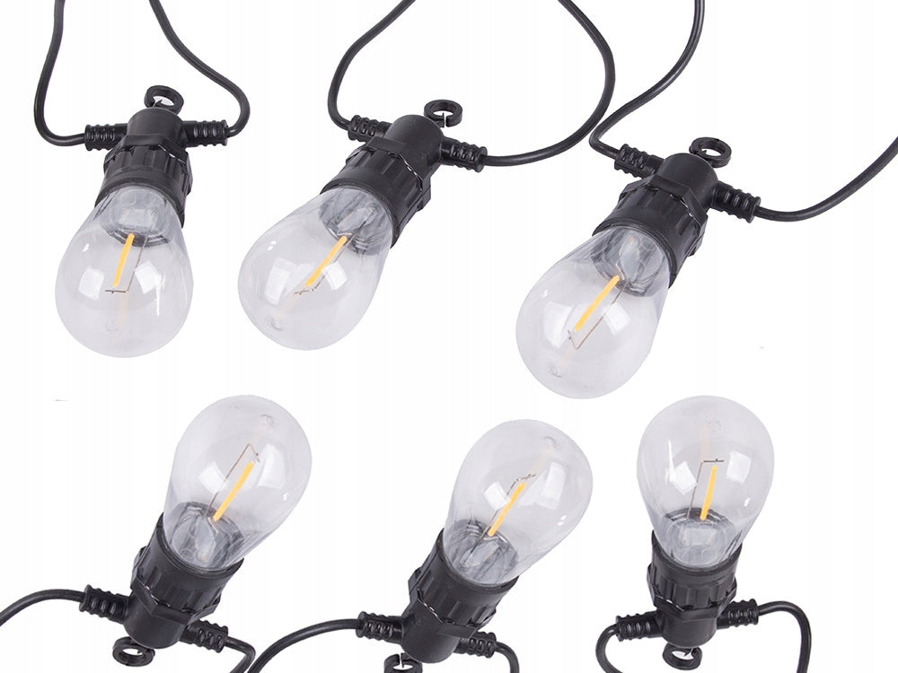 Garden garland light chain lamp 10 led Length 1000 cm