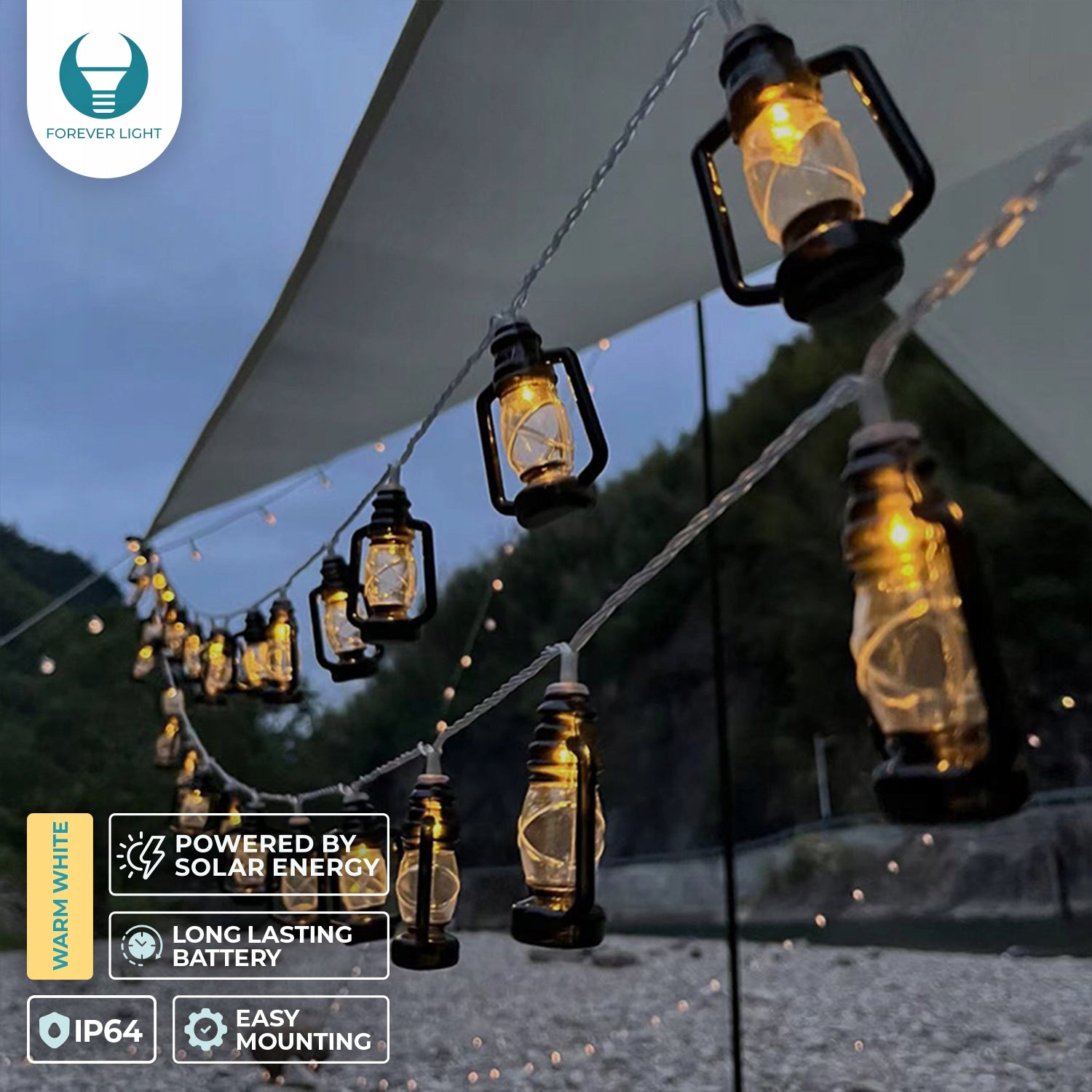 Garden garland solar lanterns garden kerosene lamps outdoor balko Manufacturer code RTV100390