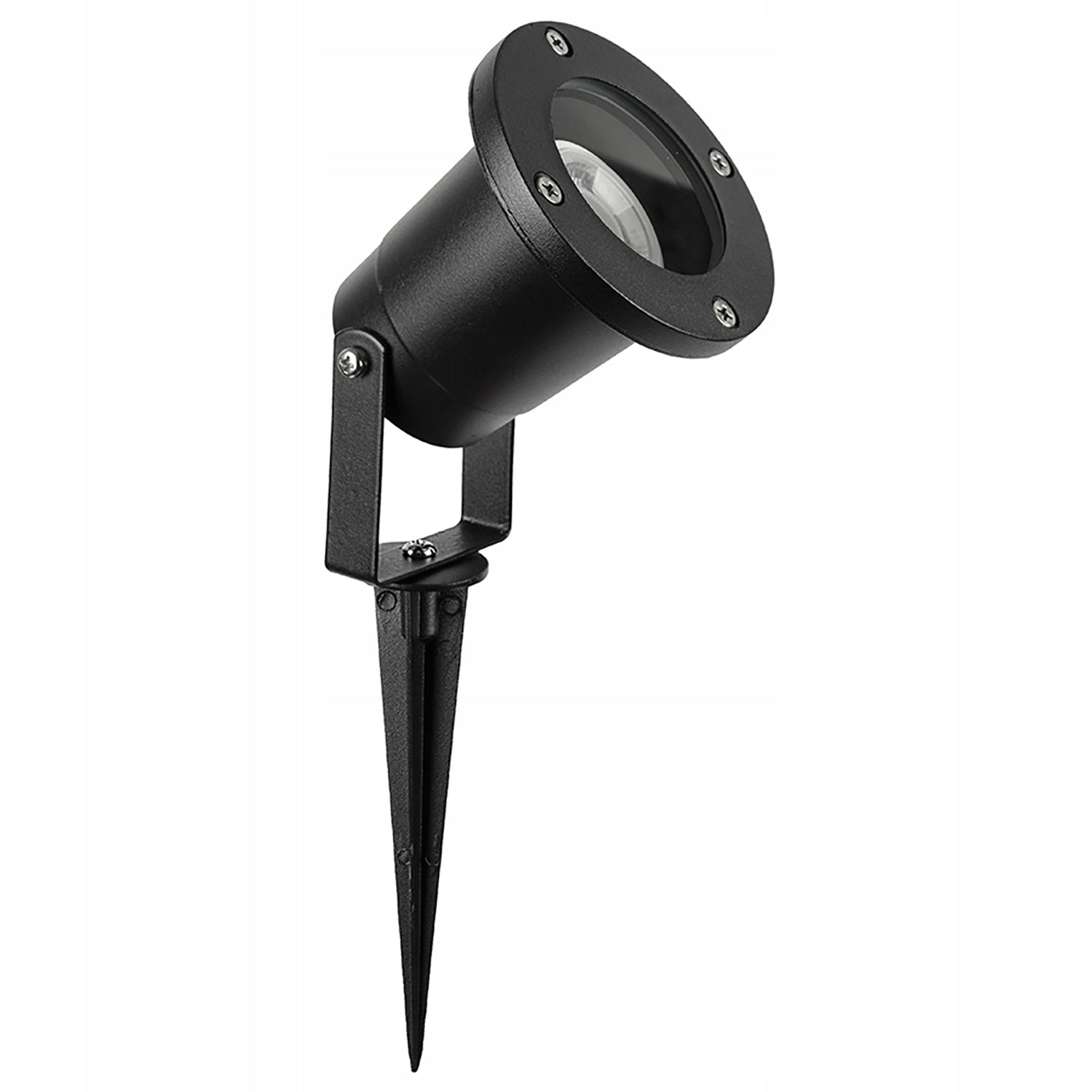 Garden lamp LED spotlight GU10, black, outdoor