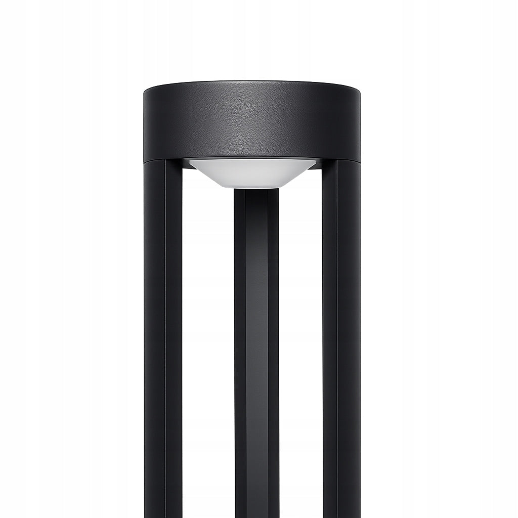 Garden lamp garden post GX53 80cm PREMIUM for LED bulb Color black