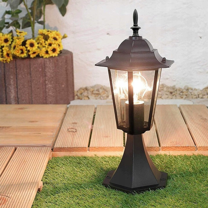 Garden lamp standing garden pole 40 cm E27 Retro Lantern Manufacturer code 8326