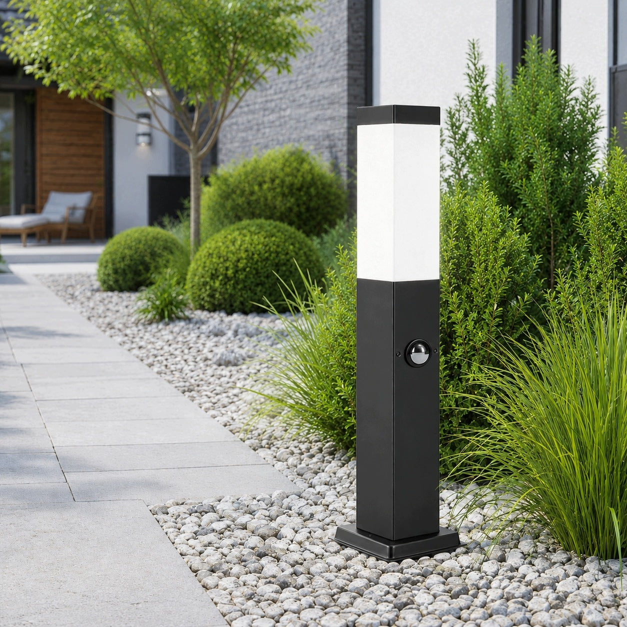 Garden lamp standing garden pole 45 cm E27 with a motion sensor Manufacturer code 6774