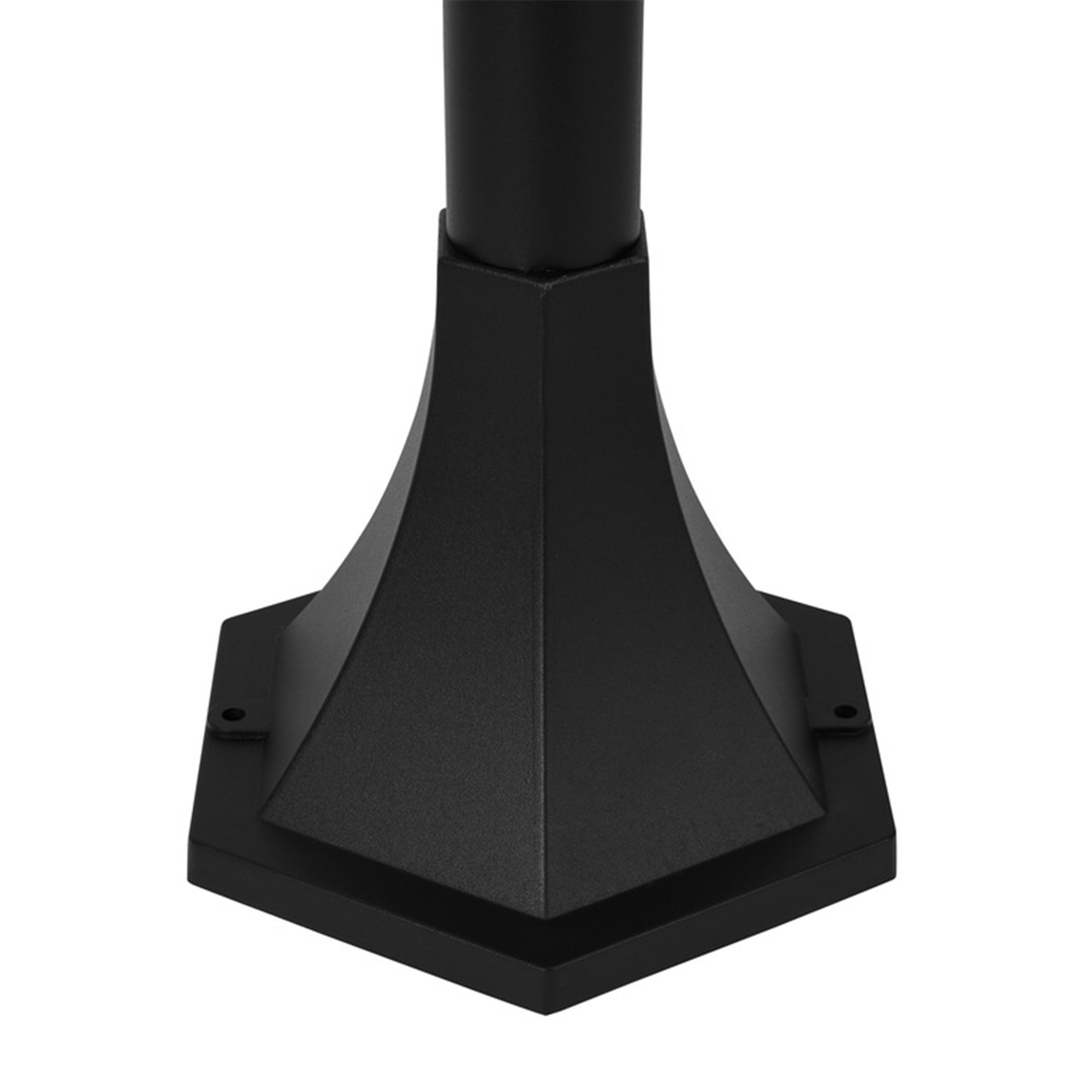 Garden lamp standing lantern post for LED E27 100cm DECORATIVE Black Brand LEDLUX