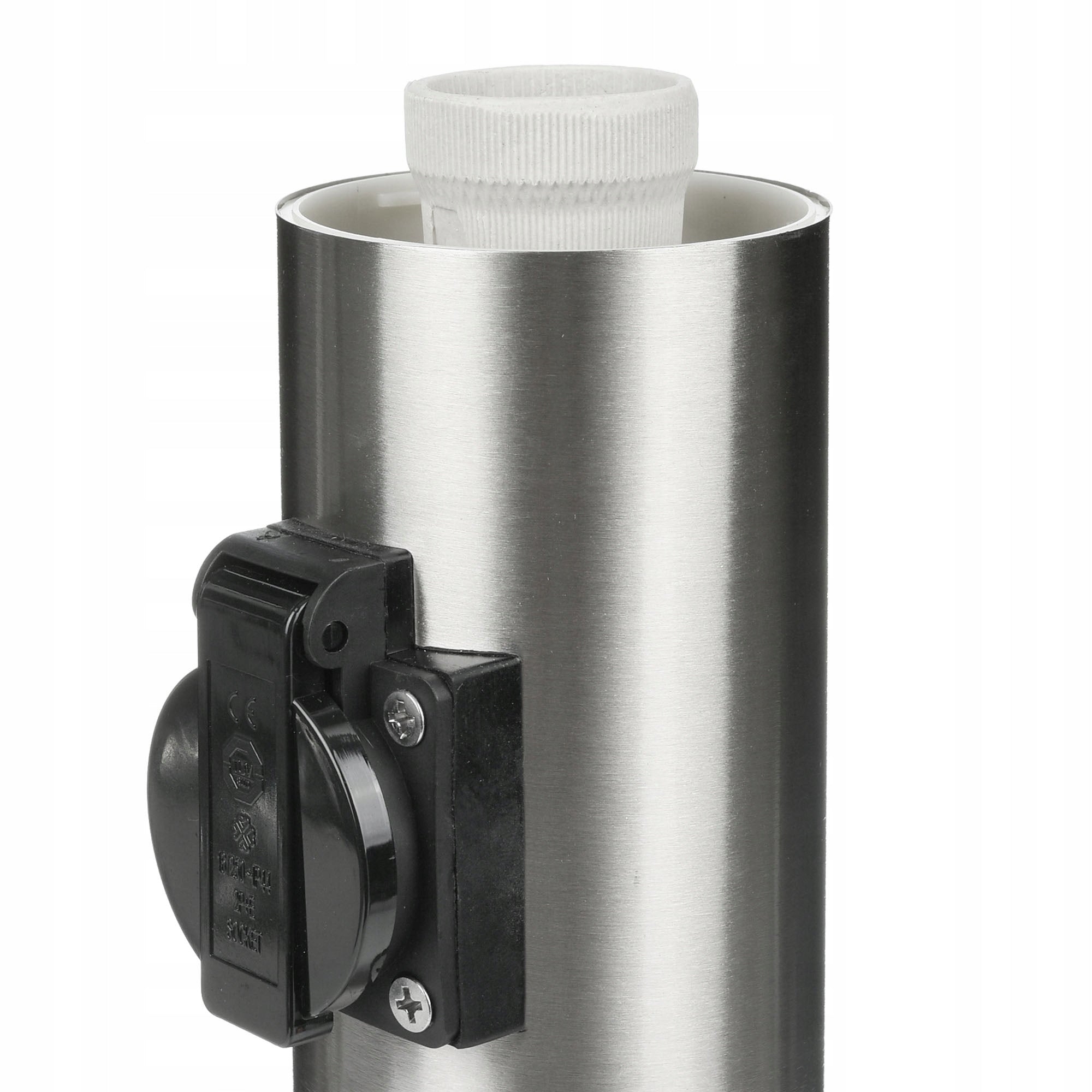 Garden lamp standing pole for LED E27 45cm DECORATIVE INOX Socket EAN (GTIN) 5904067088276