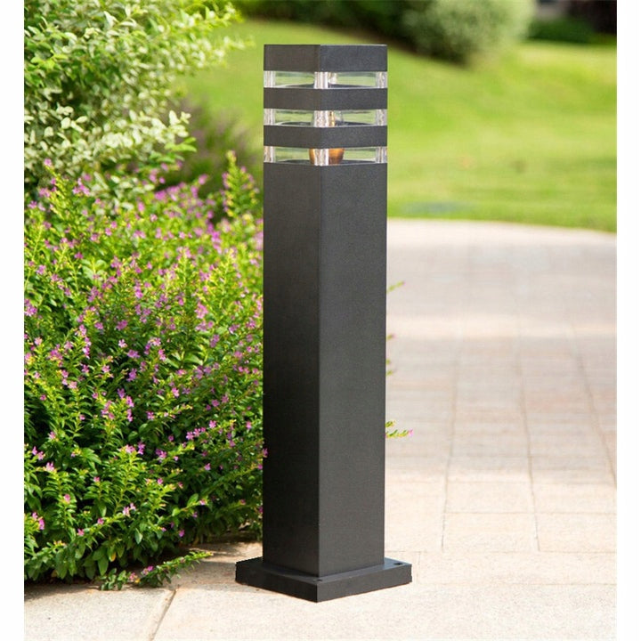 Garden lamp standing post 80 cm E27 + 230V SuperLED socket Collection Toro