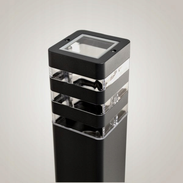 Garden lamp standing post 80cm for LED E27 IP44 Santa black Manufacturer code 013655