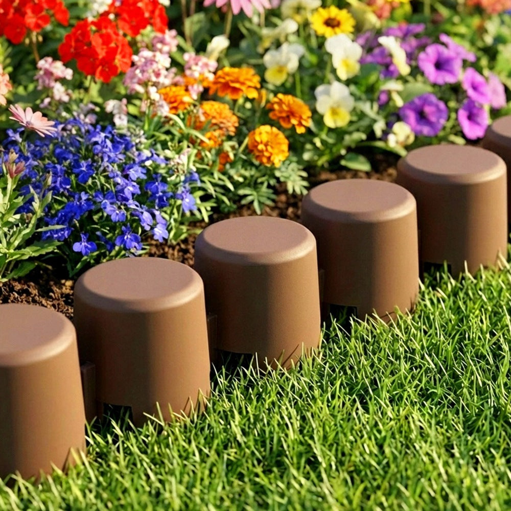 Garden palisade brown 220 cm 4 pcs. Manufacturer Vilde