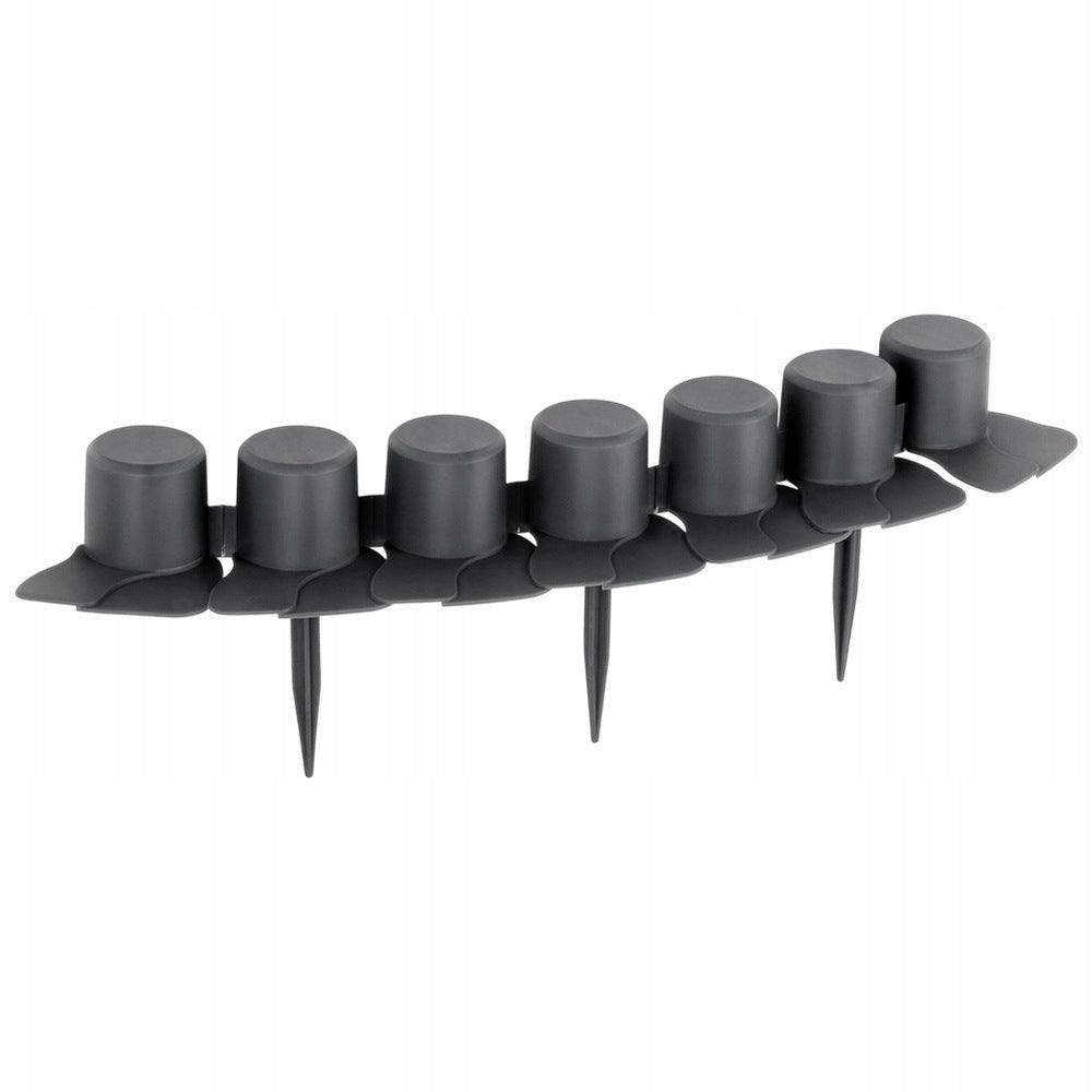 Garden palisade grey 55 cm 12 pcs. Manufacturer Vilde