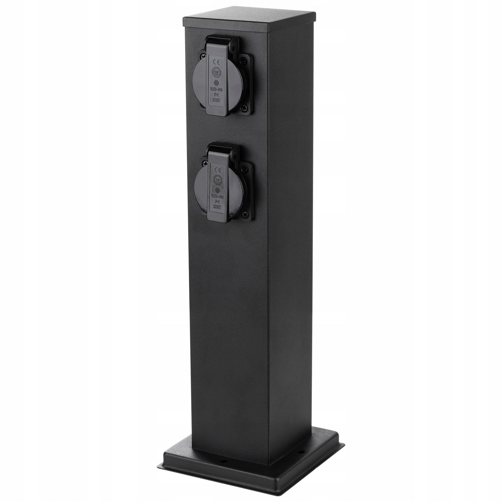 Garden post Lumiled IBERI 40cm 4x Network socket 230V IP65/IP54 Black Manufacturer code 768409 Zewnętrzny Stojący