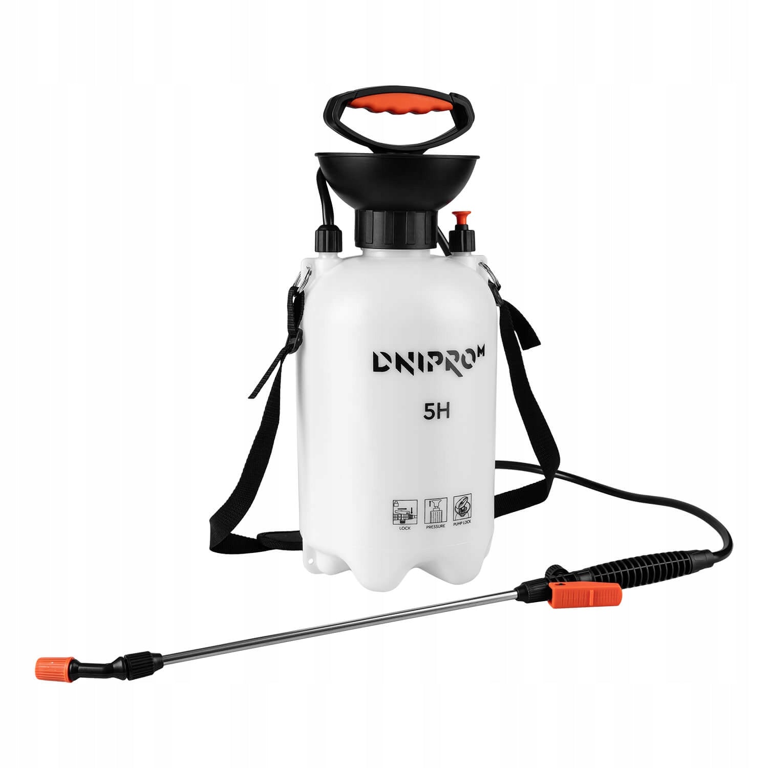 Garden pressure sprayer Dnipro-M 5H 5L manual lance 3bar