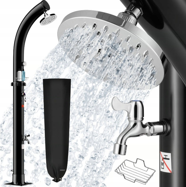 Garden shower Monzana with solar heating 20 l 217 cm