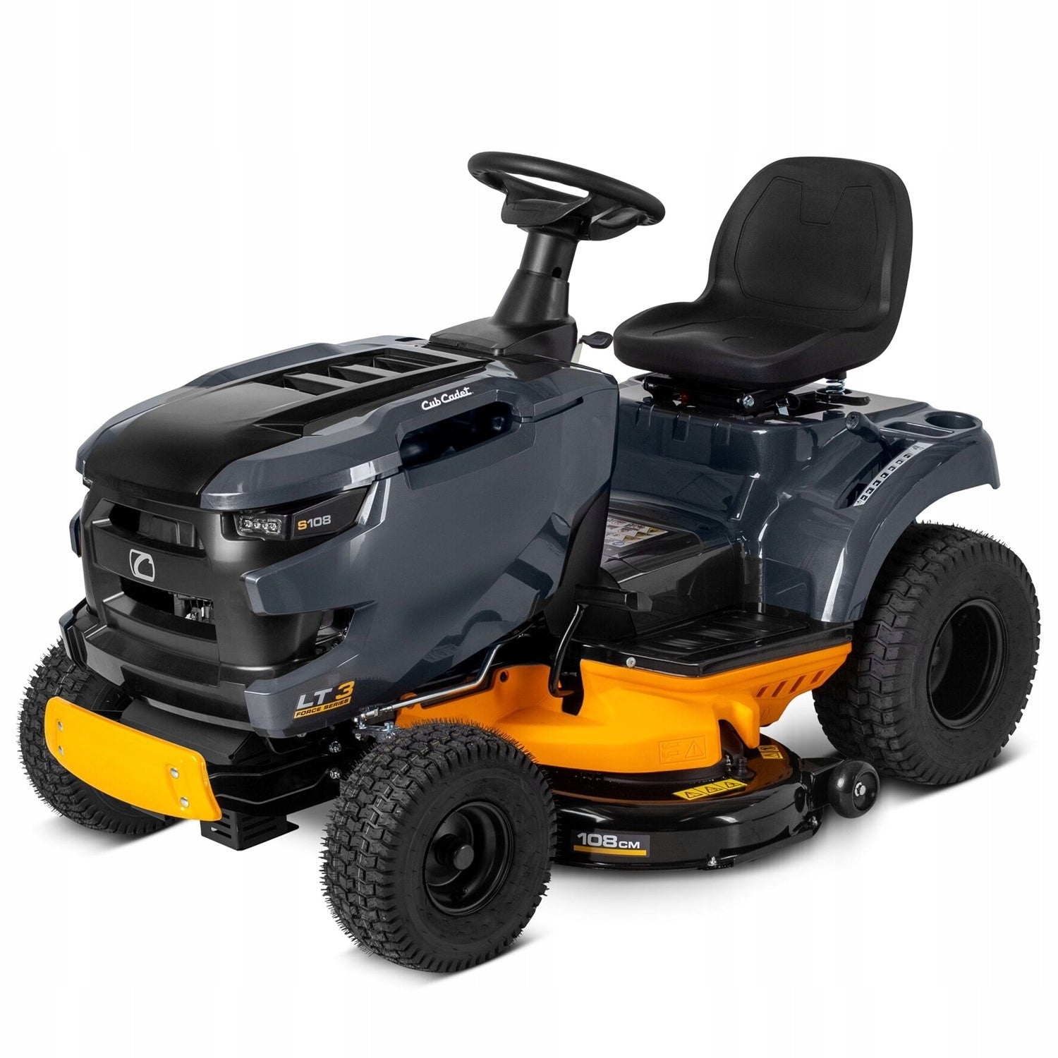 Garden tractor lawn mower Cub Cadet LT3 S108 TWO CYLINDERS Hydrostat 108 cm Brand Cub Cadet