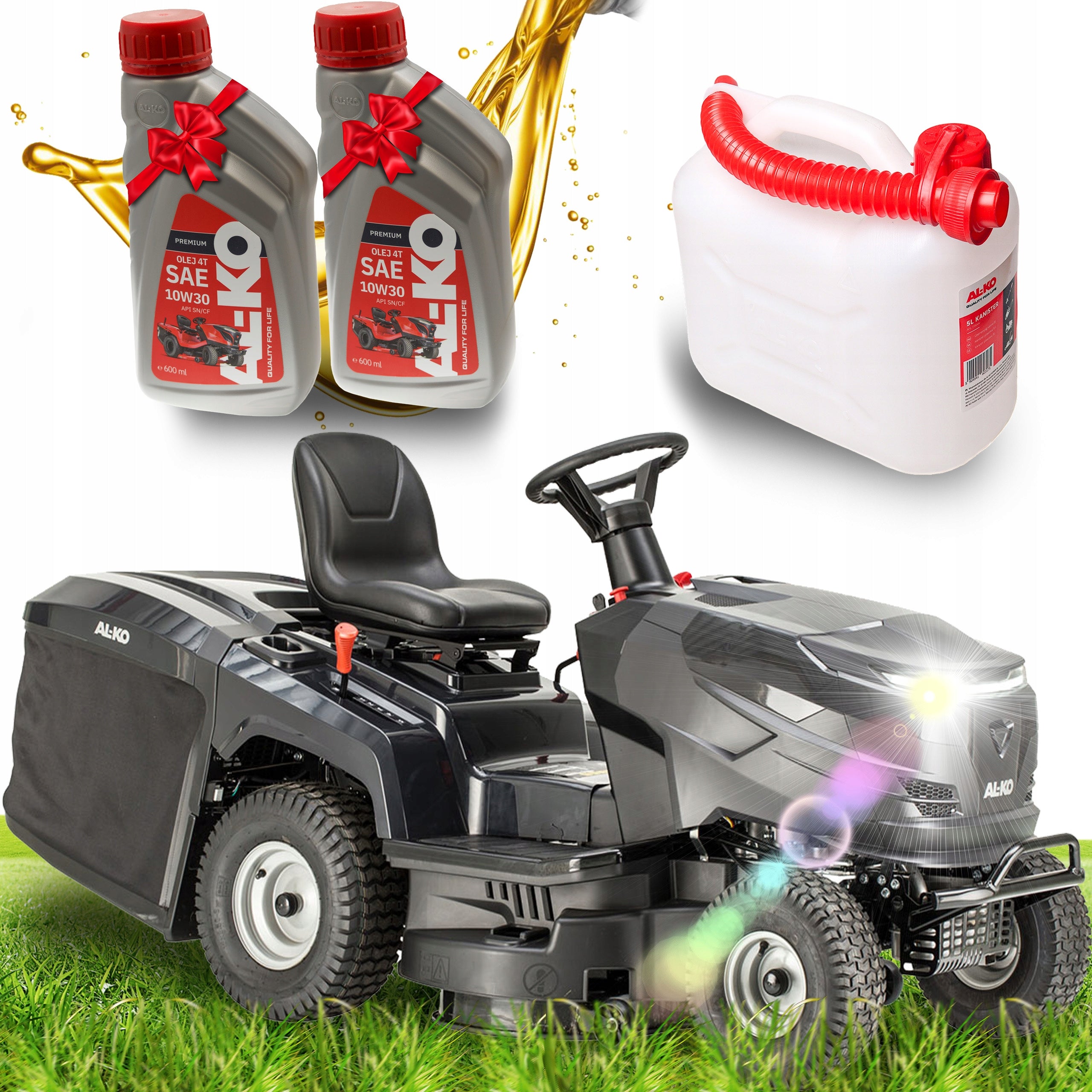 Garden tractor with basket AL-KO T13-86.6 M-A EASY 86cm 250L