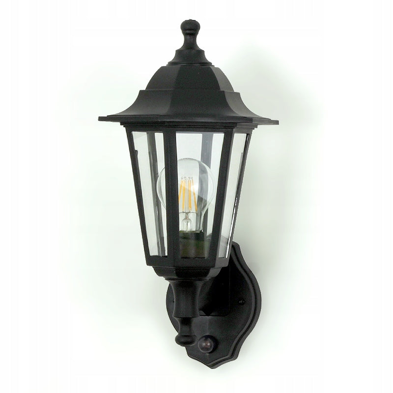 Garden wall lamp Kwazar Luminaire black E27 60 W