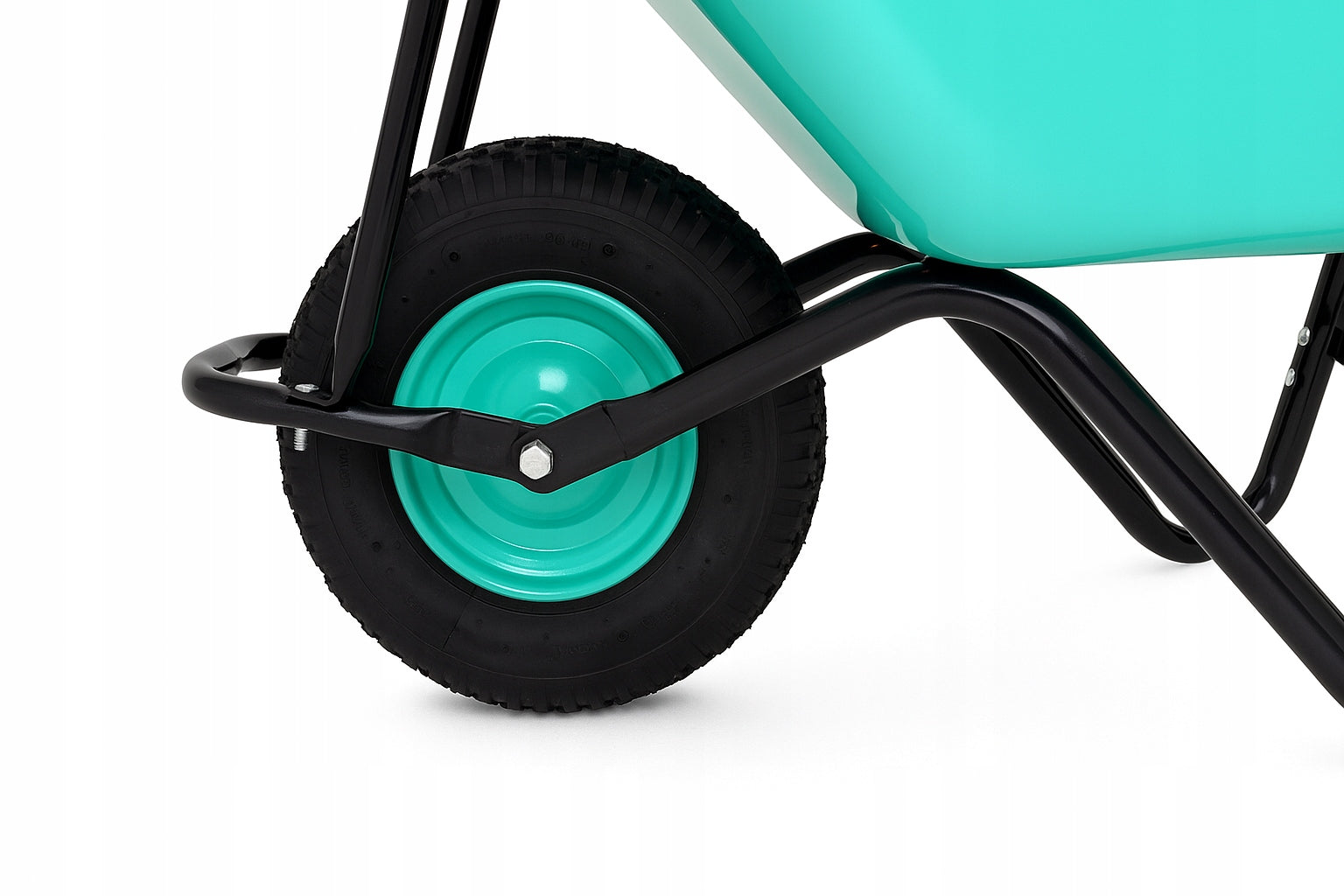 Garden wheelbarrow / Universal TEMI ORIGINAL Strong 100L / 150 kg STRONG WHEEL Brand Temi