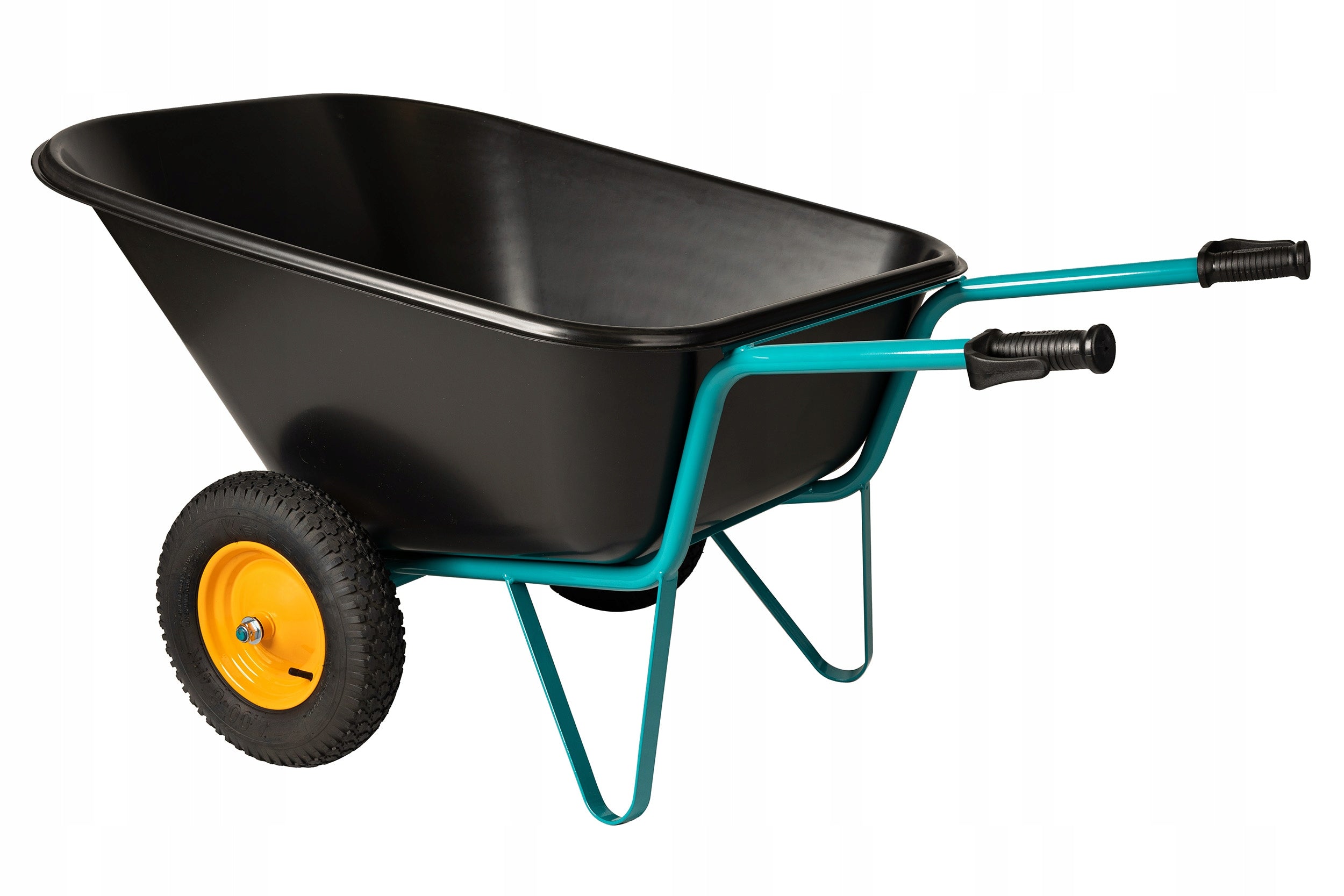 Garden wheelbarrow two-wheeled cradle feed trolley JAPANESE 350L KELBERG SEA