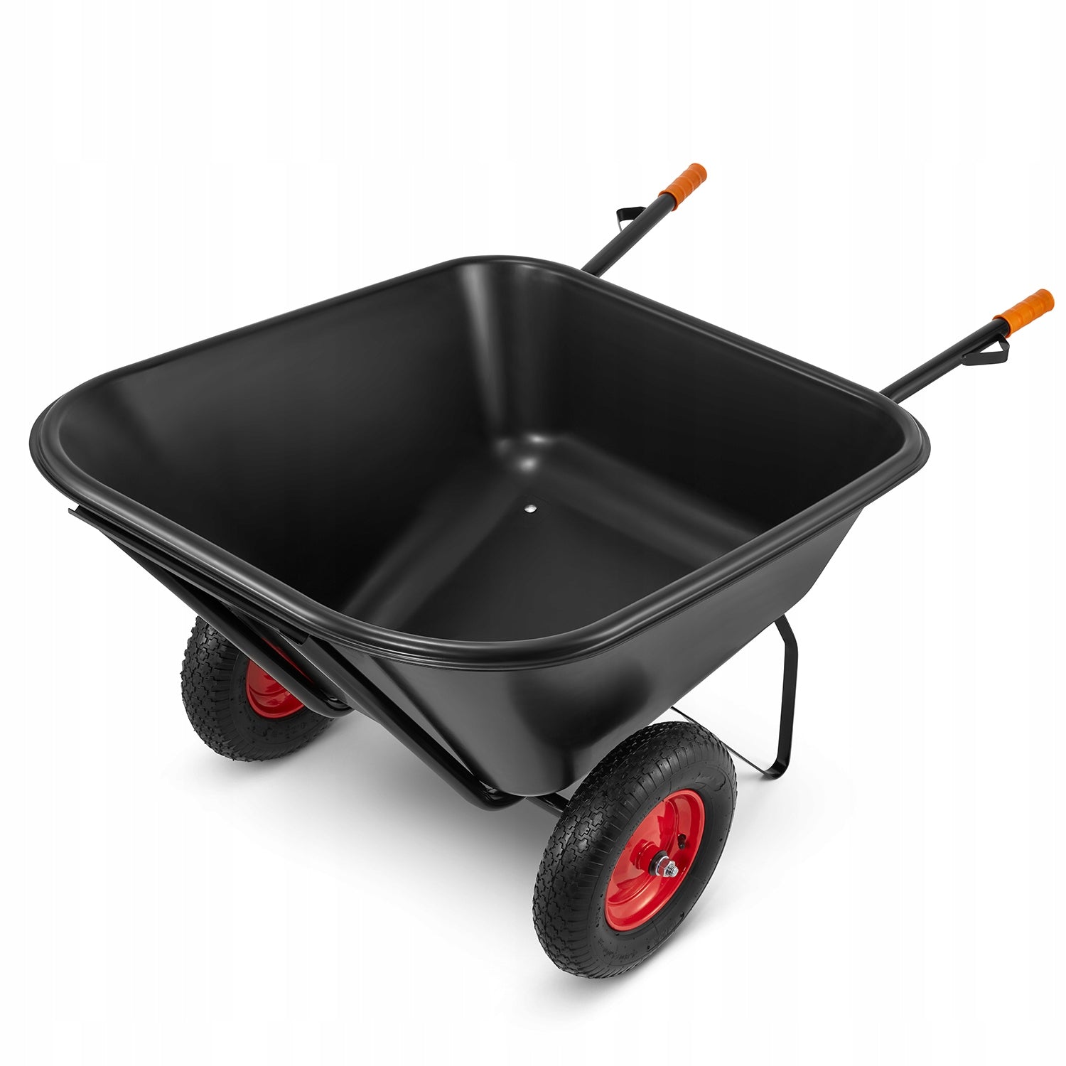 Garden wheelbarrow two-wheeled cradle feed trolley JAPANESE welded 350L HIGHER Kind wheelbarrow