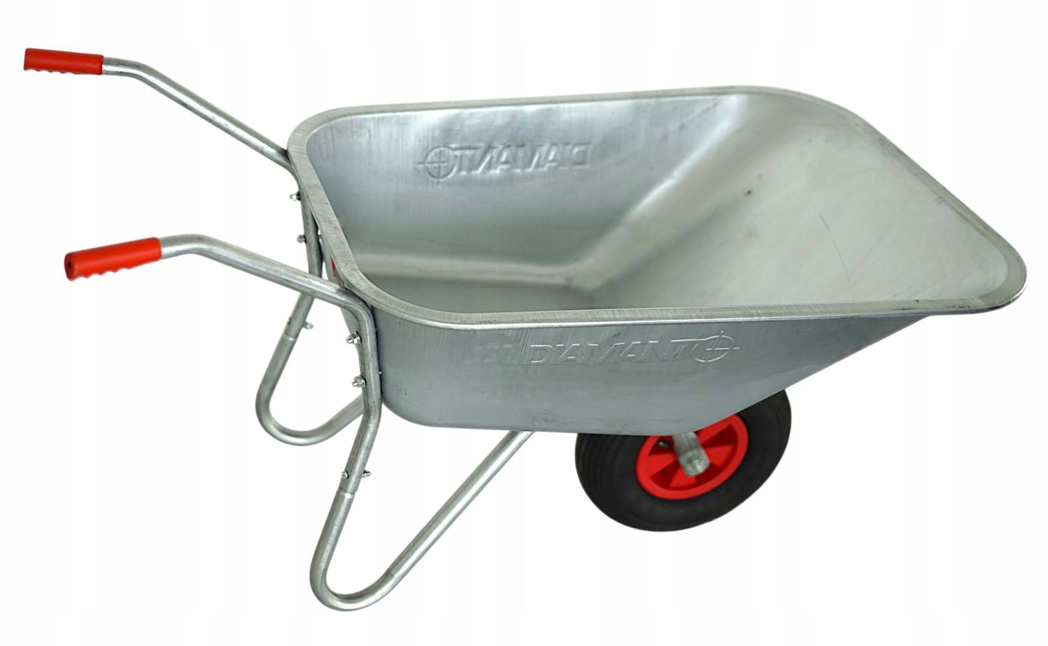 Garden wheelbarrows 85l galvanized basket DIAMANTO Kind wheelbarrow