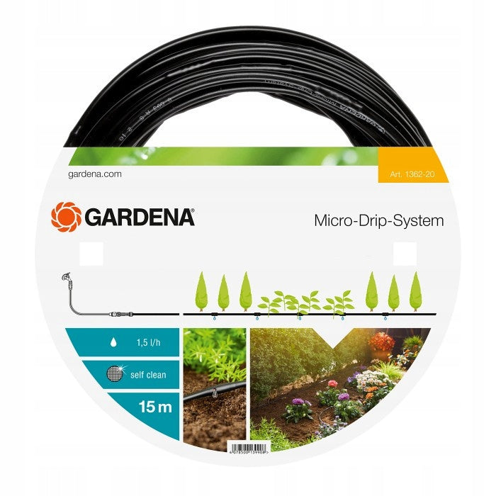 Gardena Micro-Drip-System ground drip line 4,6 mm 3/16 15 mb 1362