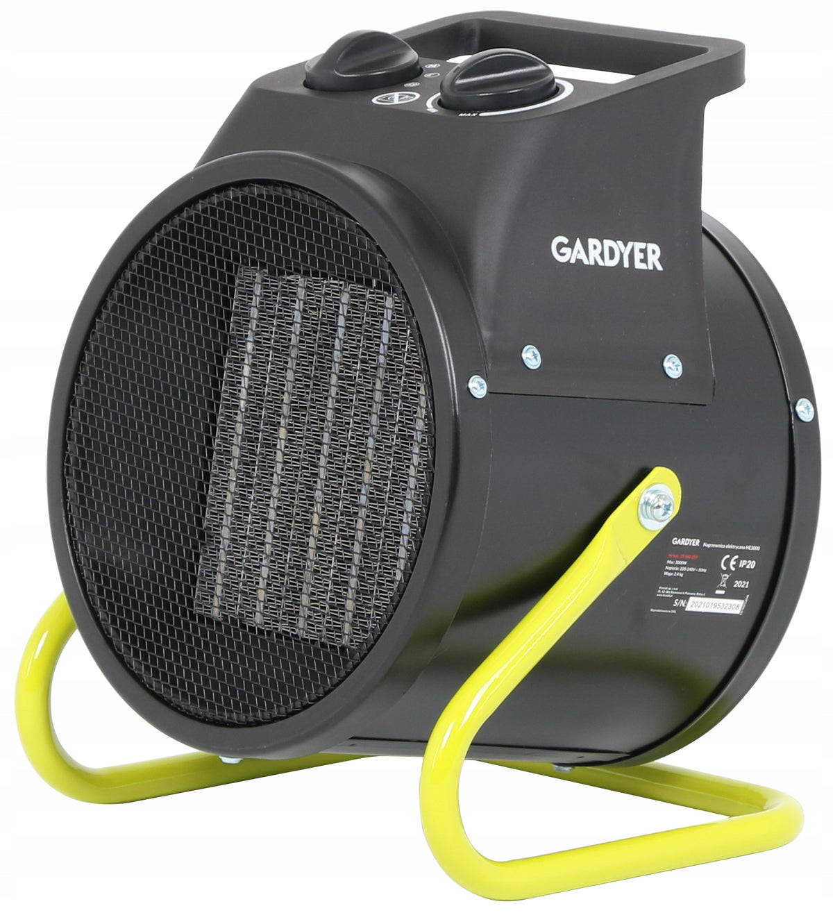Gardyer HE3000 3000 W fan Brand Gardyer