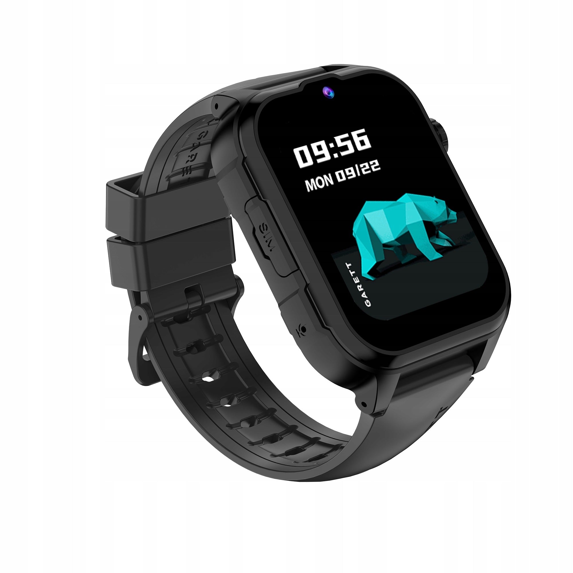 Garett Kids Hero Pro 4G Black Smartwatch For Baby GPS SOS WhatsApp IP67 Packaging status original