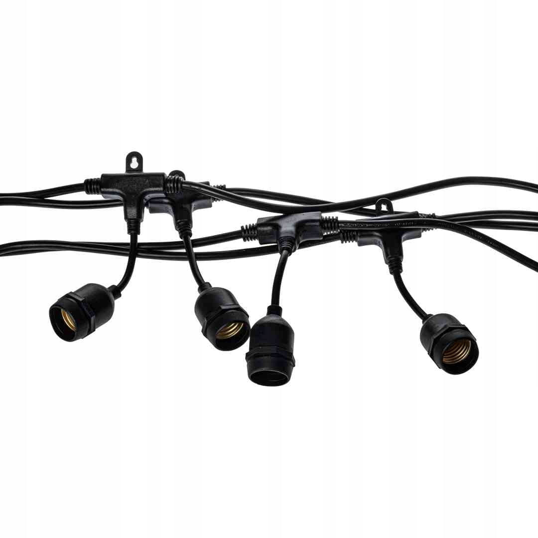 Garland LED garden lights Eco-light 15m black
