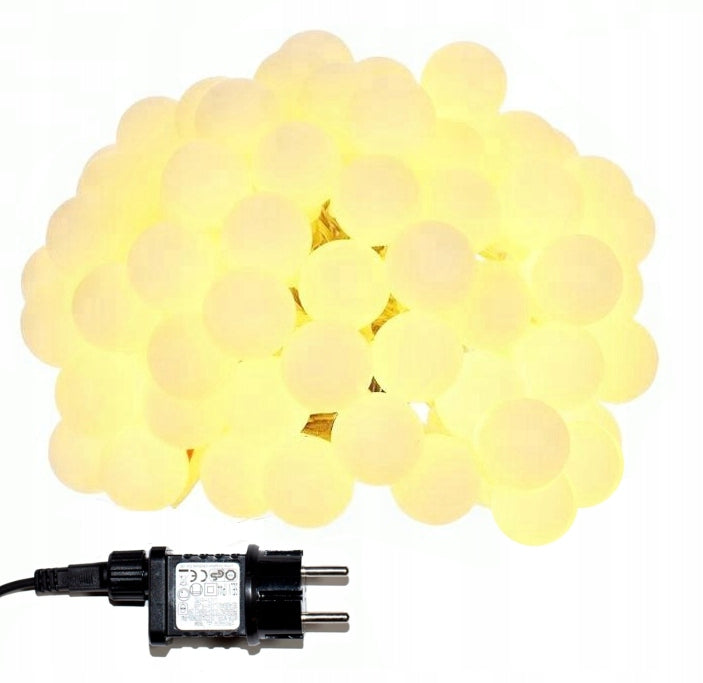 Garland OUTDOOR GARDEN LIGHTS 100LED WHITE WARM - 25m IP44 - 230V Manufacturer code g43Eg3444