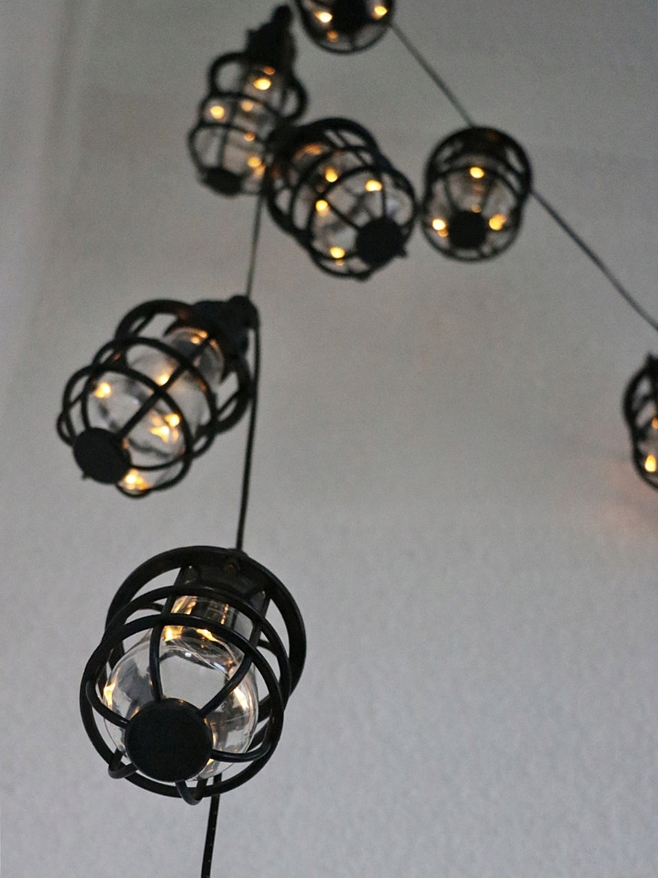 Garland SOLAR 50 LED 10 BULBS LOFT balcony garden Light color warm white