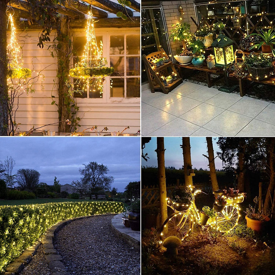 Garland Solar garden wire 300LED+ PILOT Total height 3000 cm