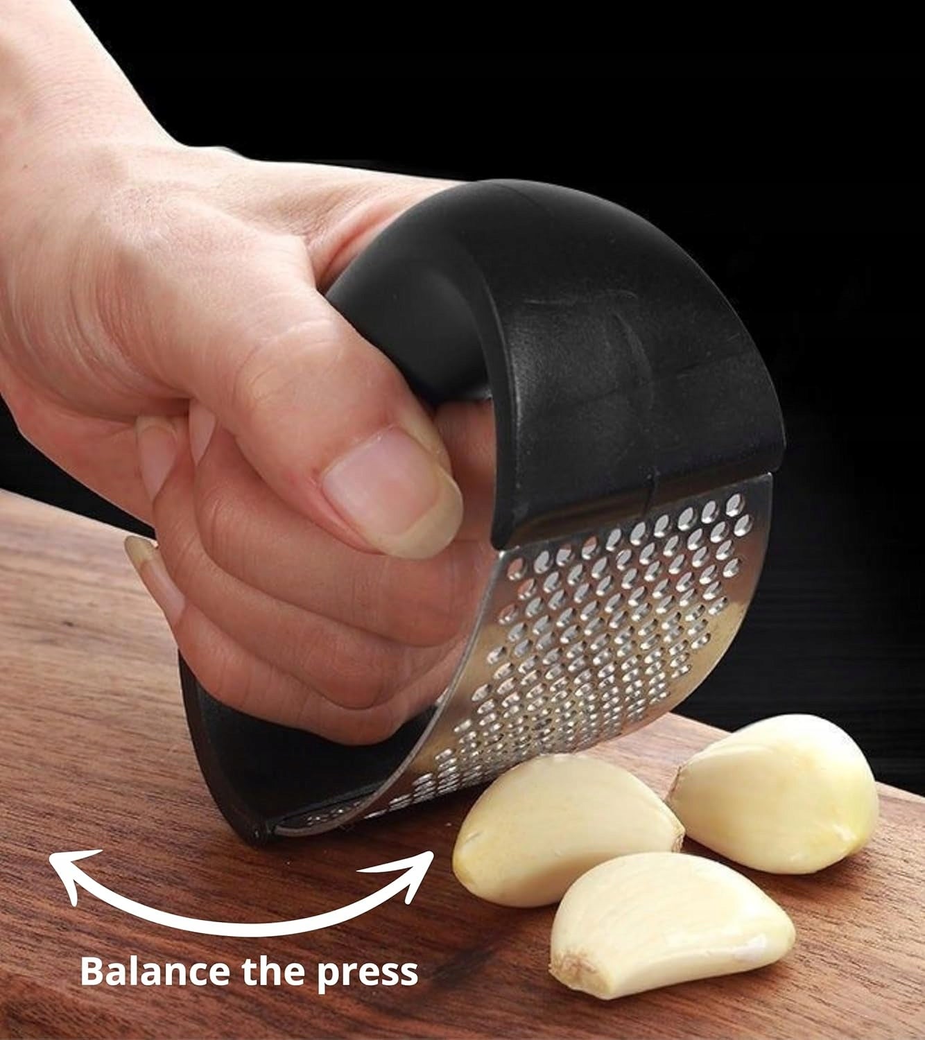 Garlic Juicer and Incisor Professional Steel 11,5x6,5x5 cm Power rating 0 W