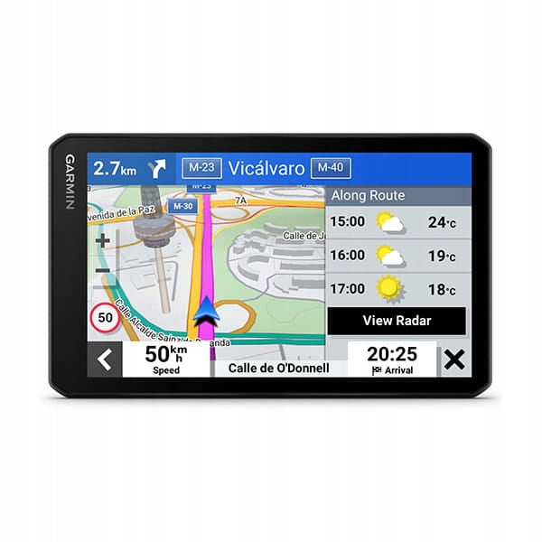 Garmin DriveCam 76 MT-S Polish menu. Maps of Europe.