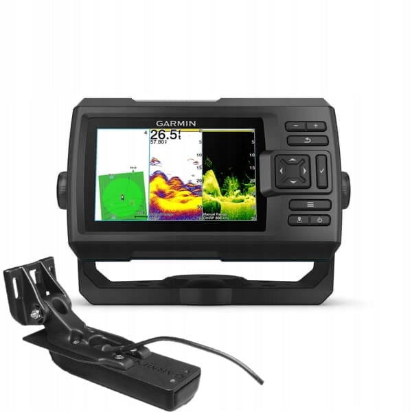 Garmin STRIKER Vivid 5cv echo sounder with GT20-TM converter