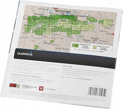 Garmin TOPO Alpine Club V3 GPS map microSD Alps Austria Germany Brand no brand
