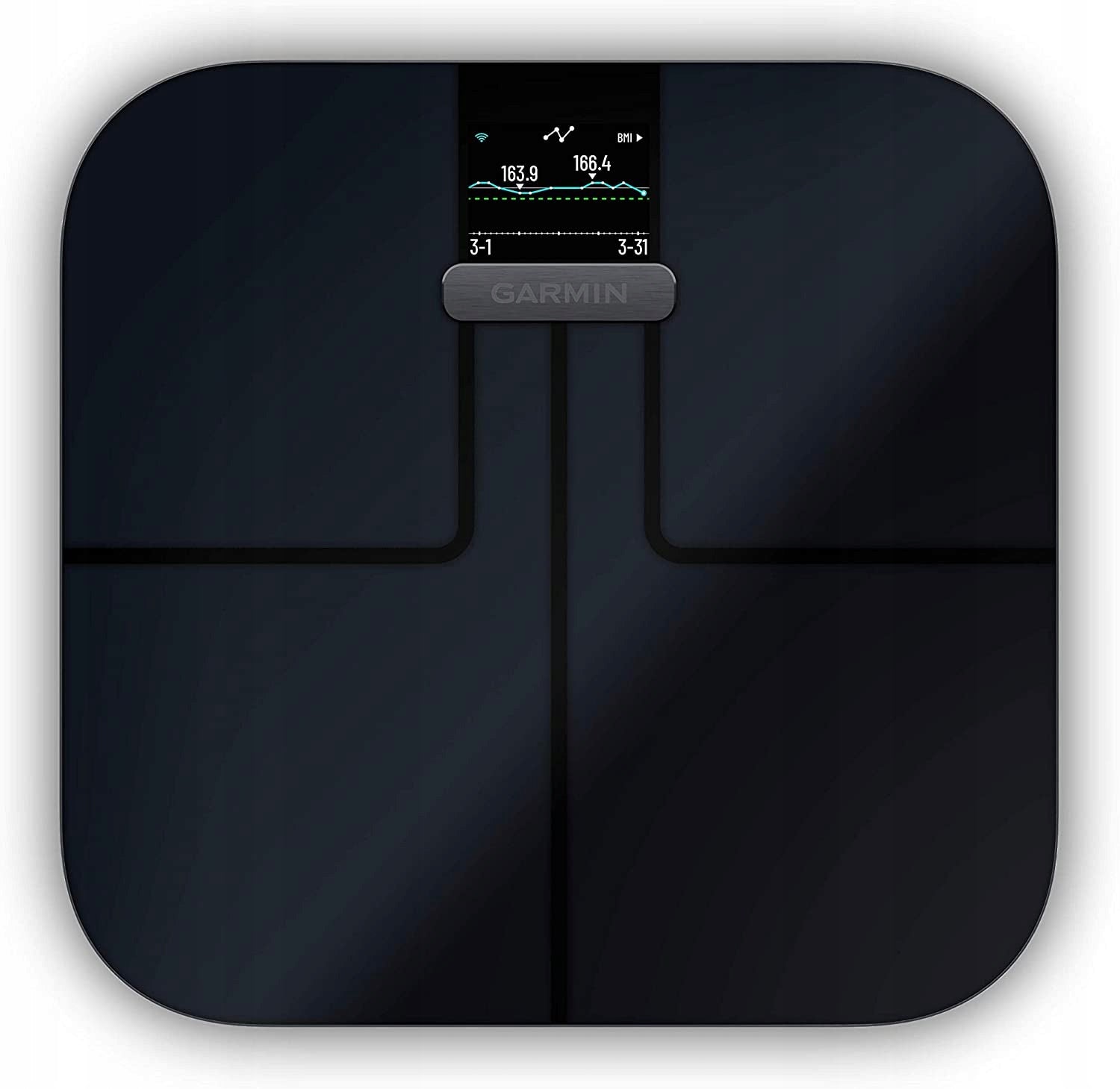 Garmin index S2 Smart Scale Black | Body fat measurement | Brand Garmin