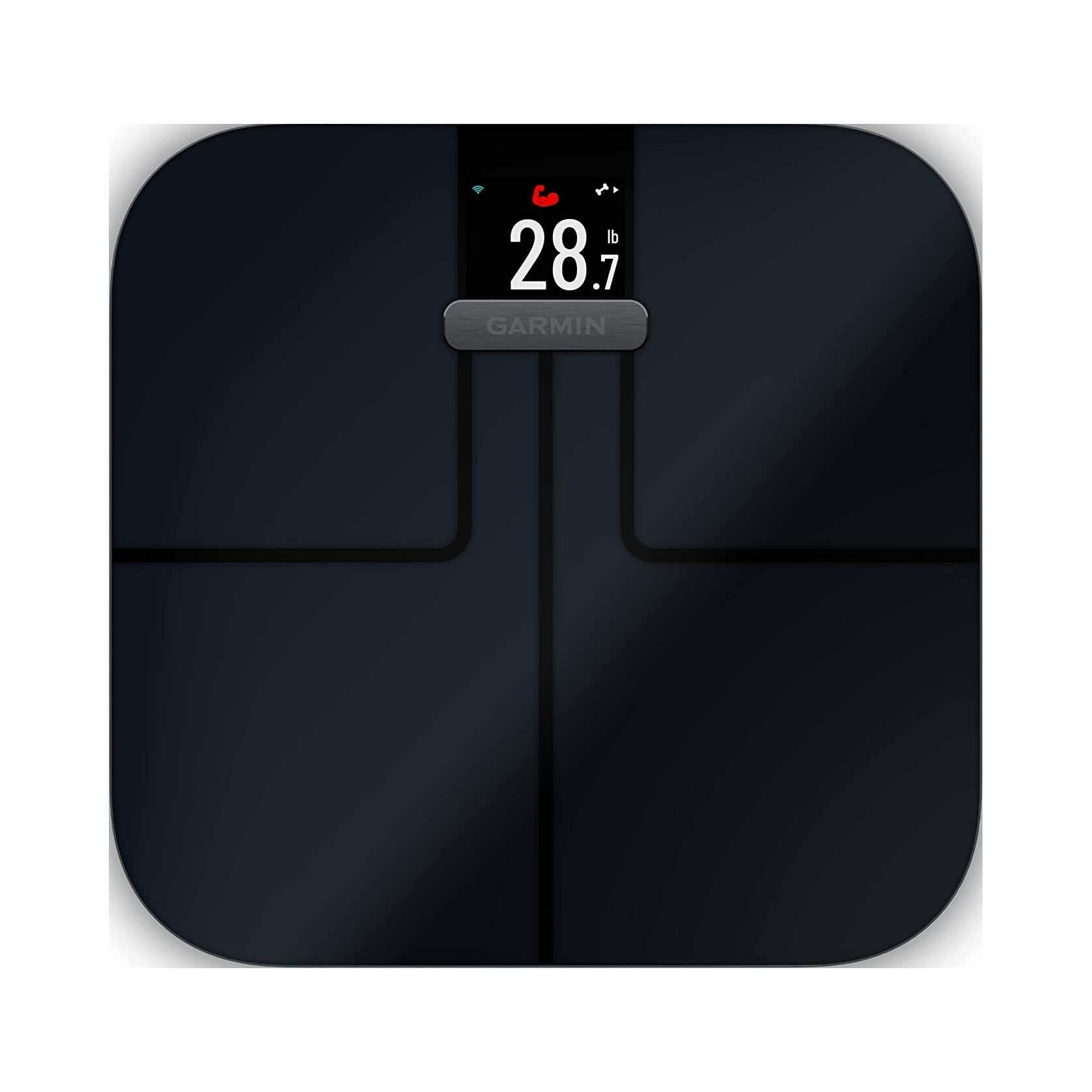 Garmin index S2 Smart Scale Black | Body fat measurement | Manufacturer code 010-02294-12