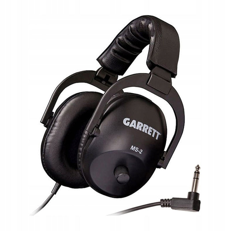 Garrett Wired Headphones For Metal Detectors Jack 6,35 mm Spiral 3m