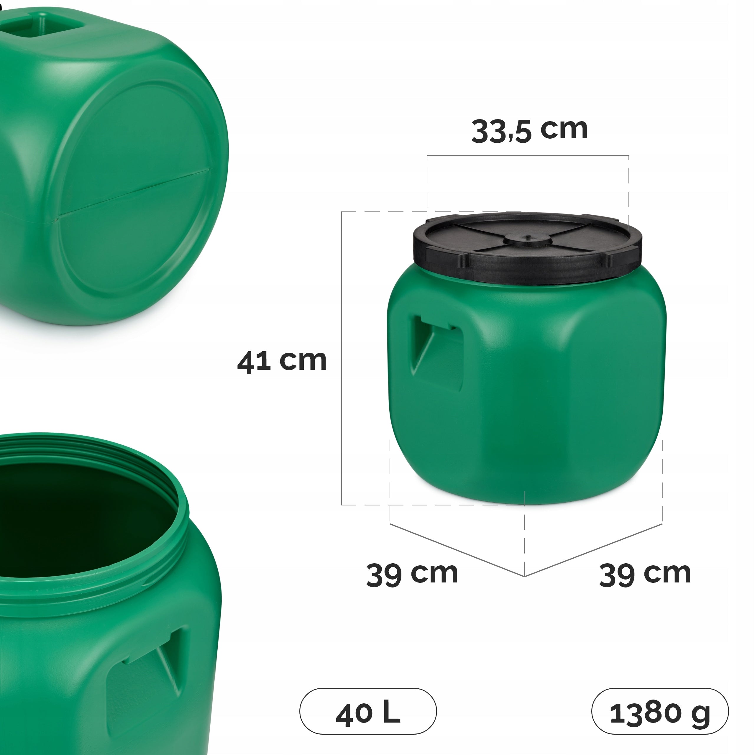 Garronda 40L barrel for wide infusion pickling, Universal GD-0142 Brand Garronda