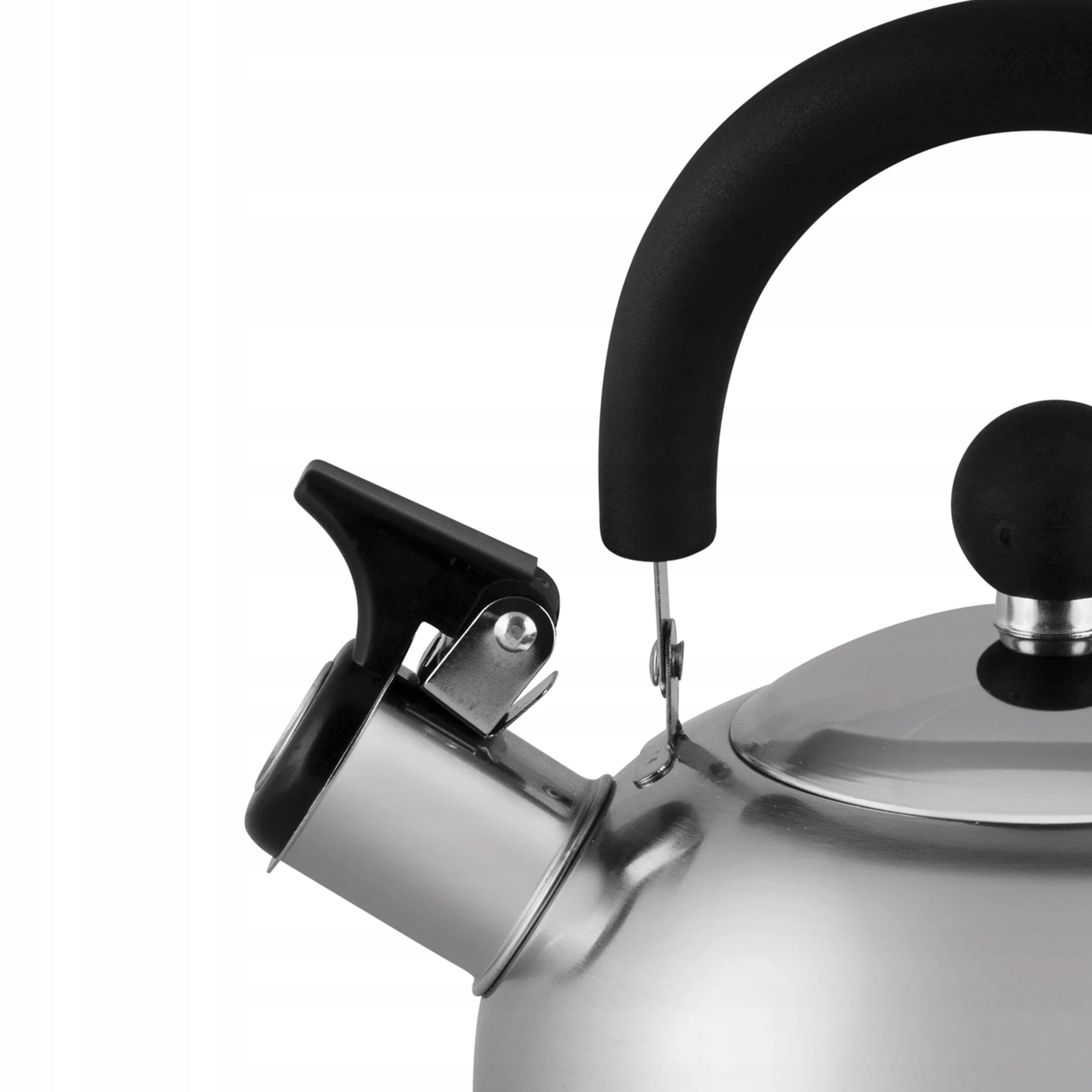 Gas Kettle 1.5 L With Whistle For Induction Traditional Steel Brand Edenberg