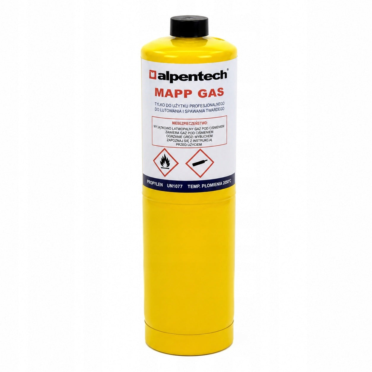 Gas MAPP AlpenTech 400 g 2050°C thread CGA600 propylene Packaging status original