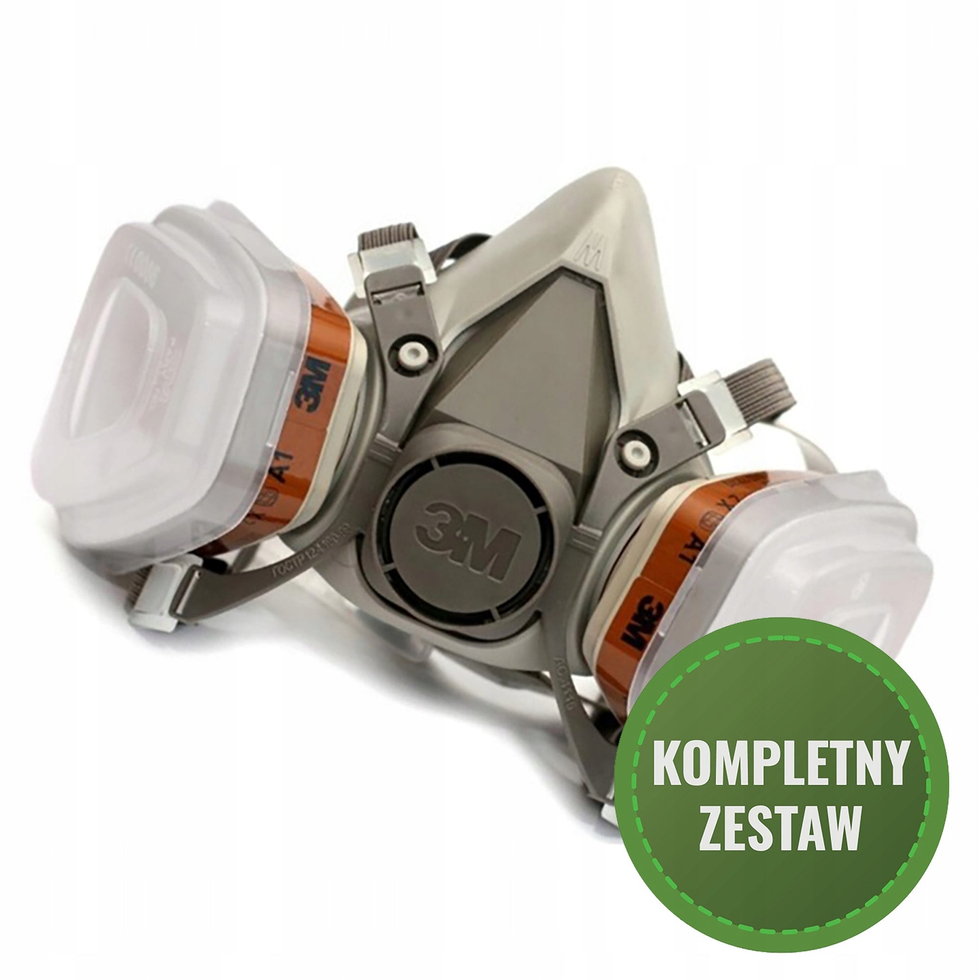 Gas Paint Mask 3M 6200 Set Ready to Use Original 3M