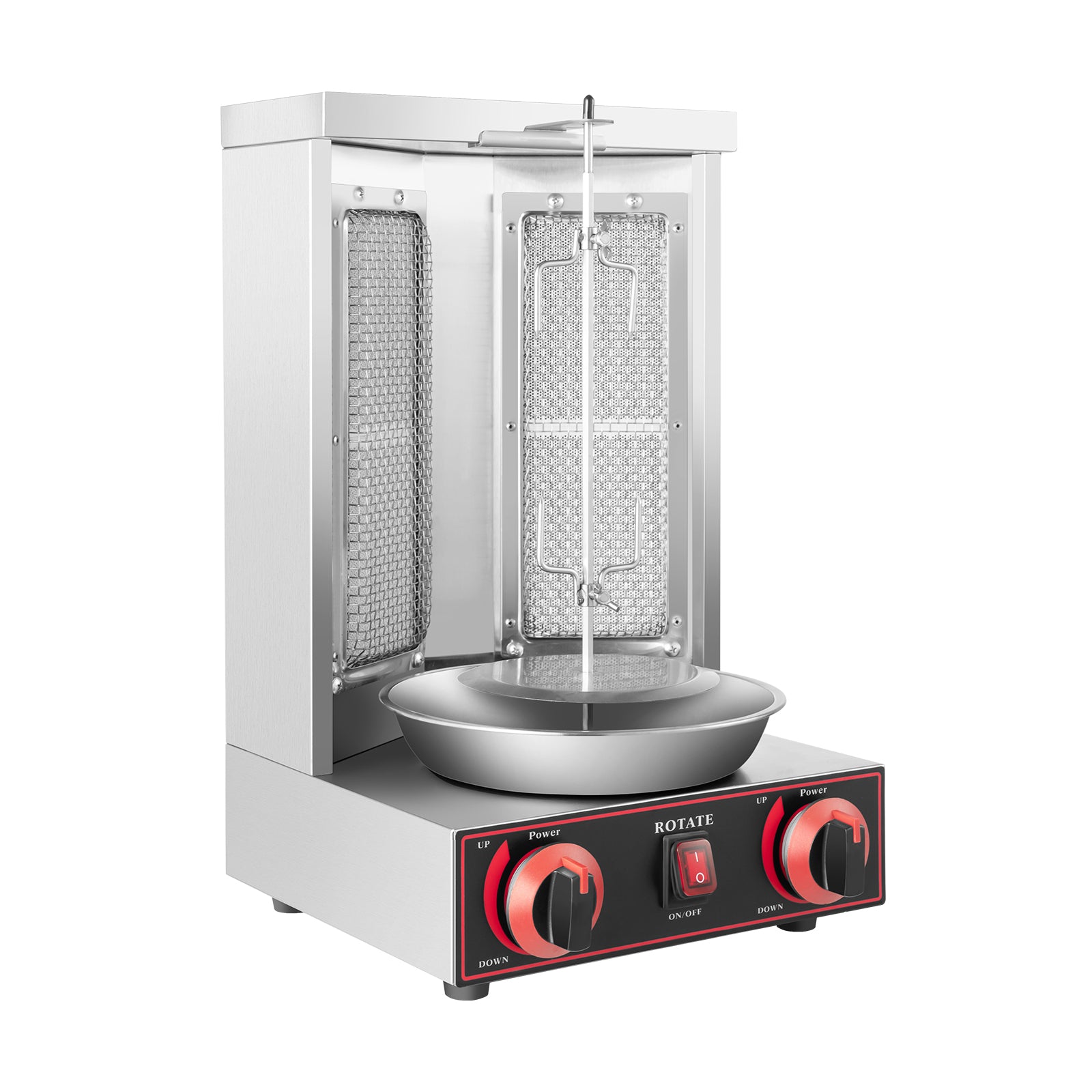 Gas Vertical Grilling Machine Dominant color black