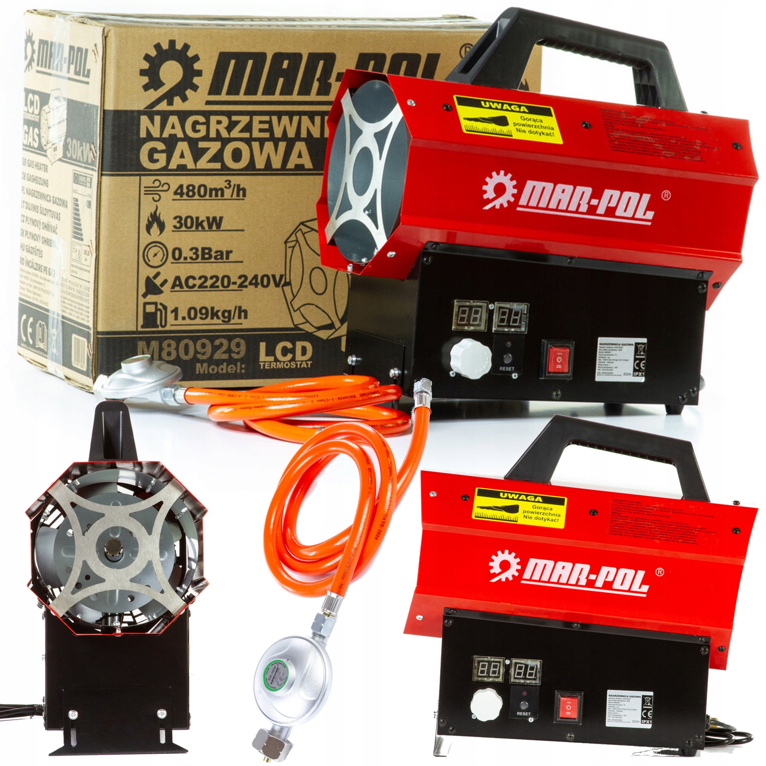 Gas heater Mar-Pol 30 kW