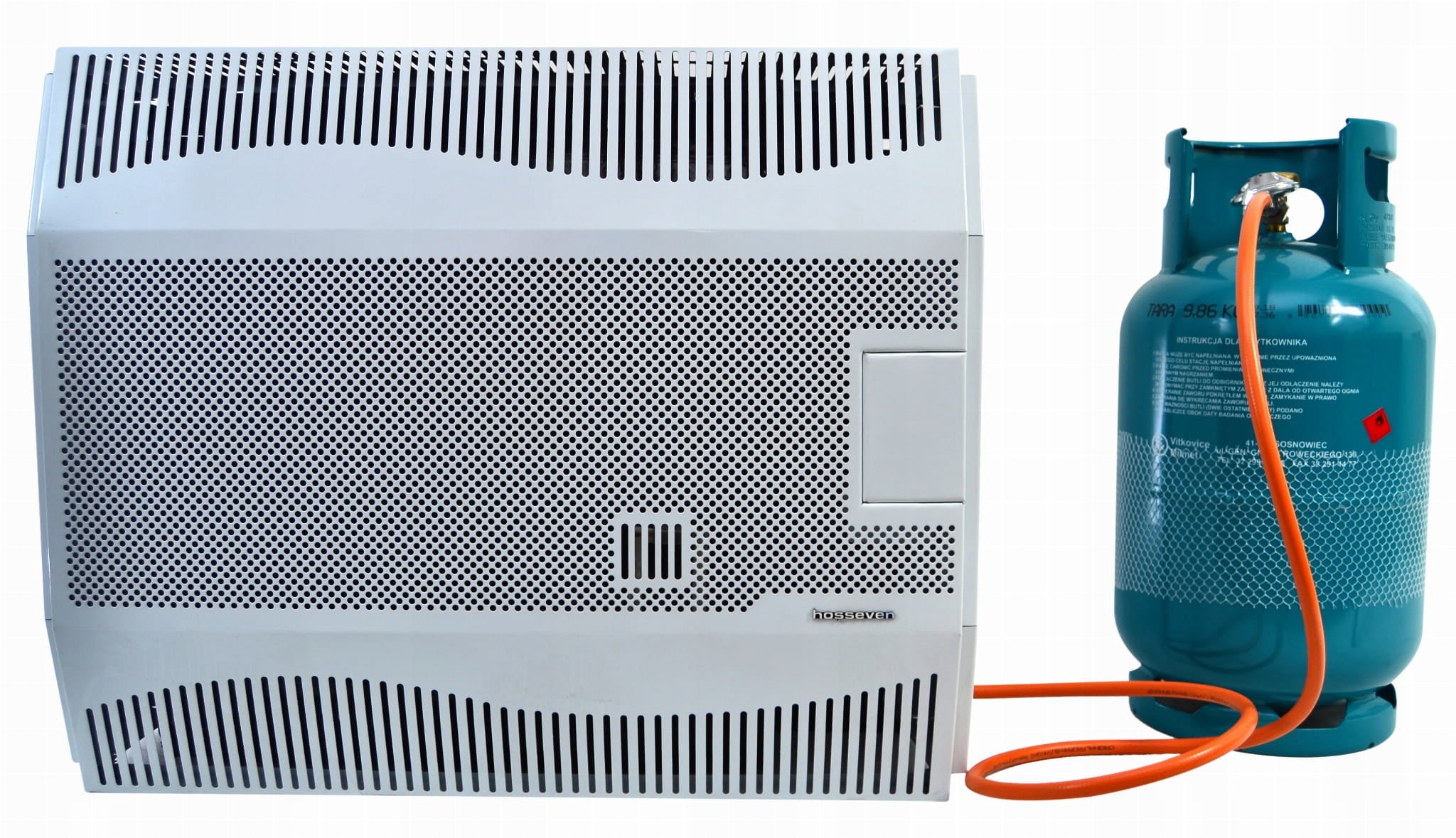 Gas heater for cylinders cast iron stove 5kW