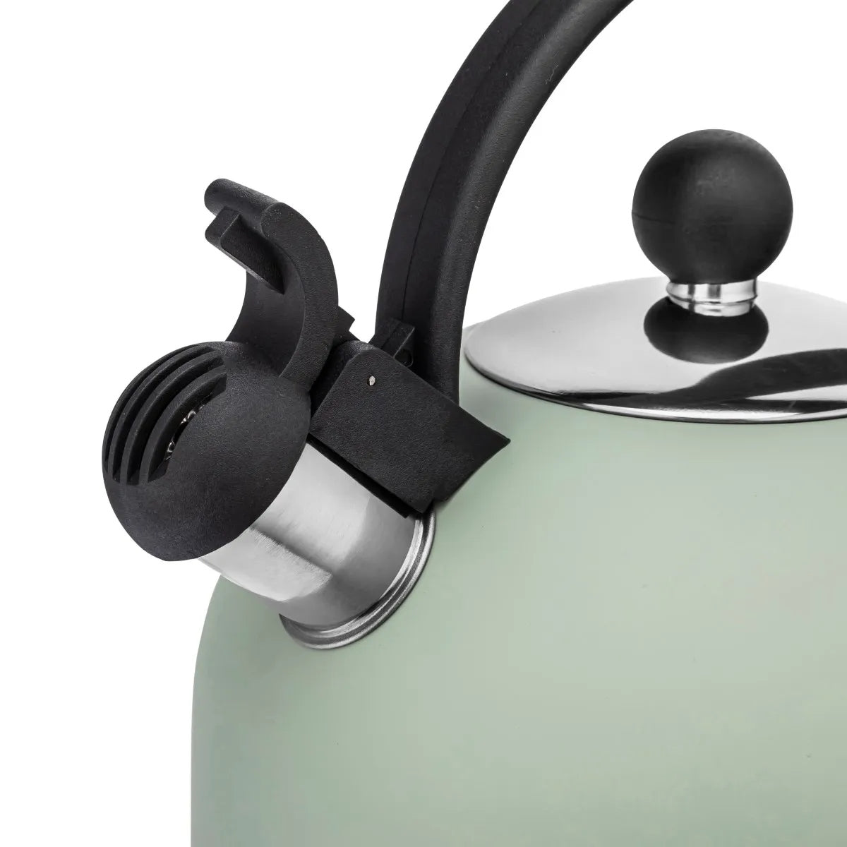 Gas kettle induction brown with whistle Altom Design Daily sage 2,5l Manufacturer code 0204001391