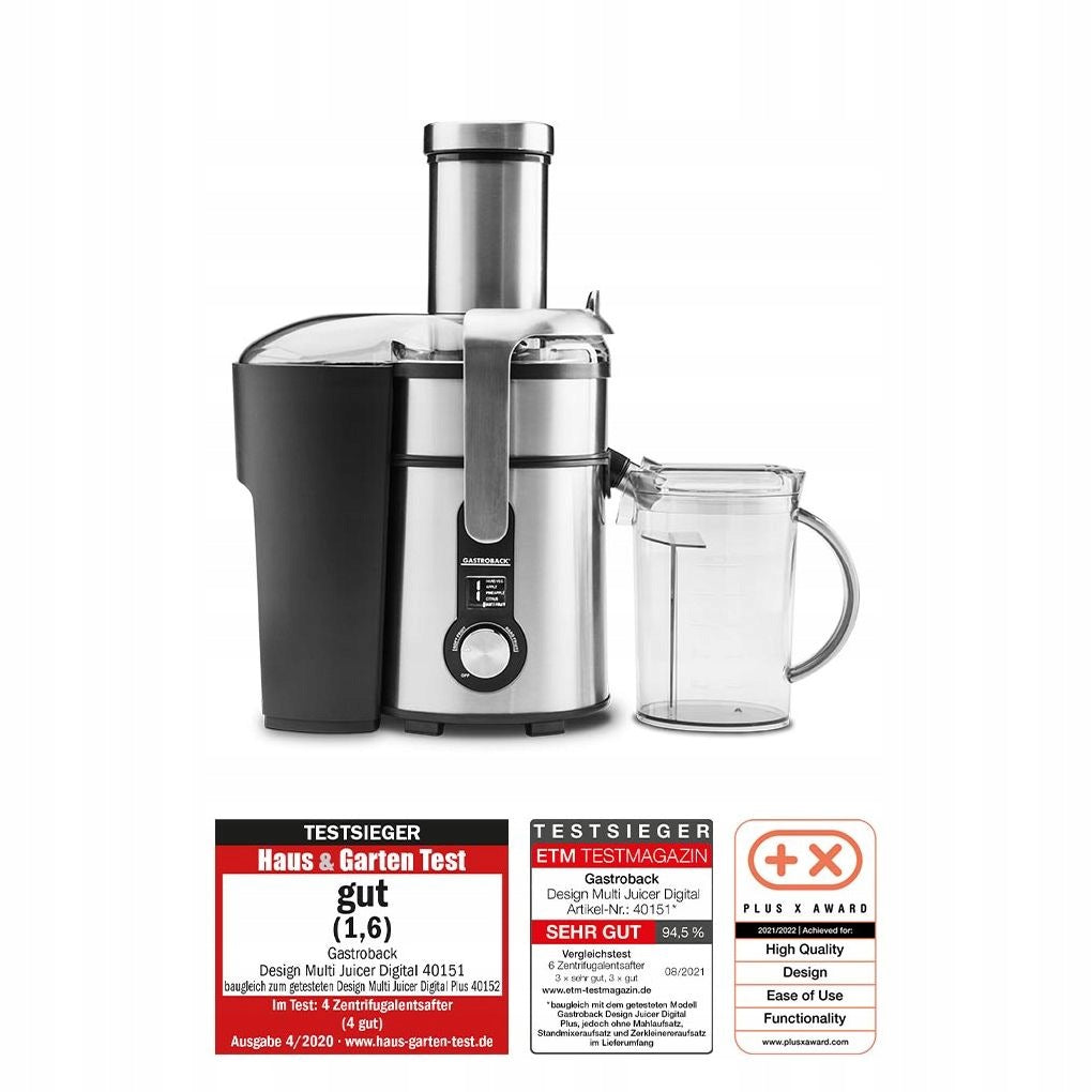 Gastroback 40151 Odšťavňovač Multi Juicer Digital Manufacturer code 40151