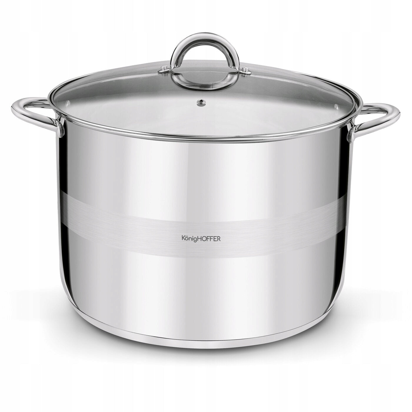 Gastronomic POT INDUCTION LARGE STEEL LID Konighoffer Faro 21 l