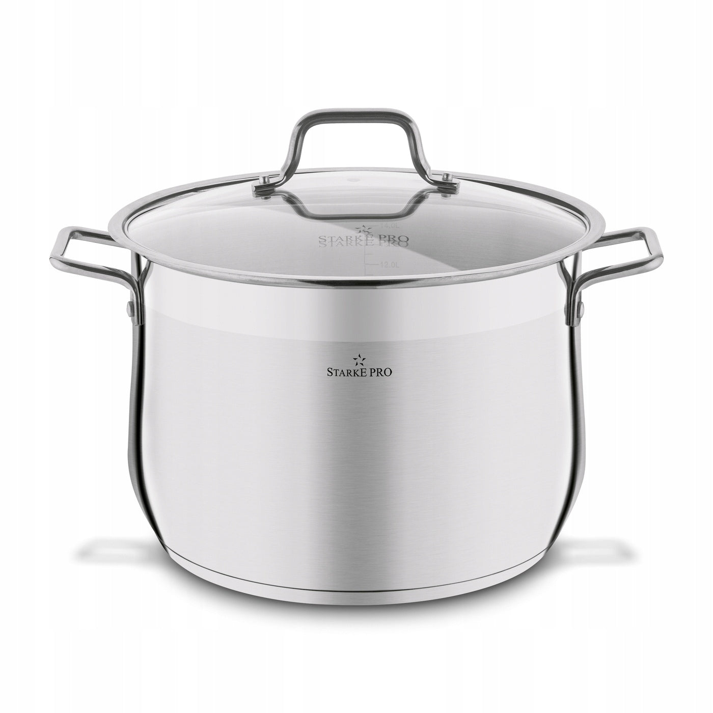 Gastronomic POT with LID INDUCTION Starke Pro Premio Alto II 15 l