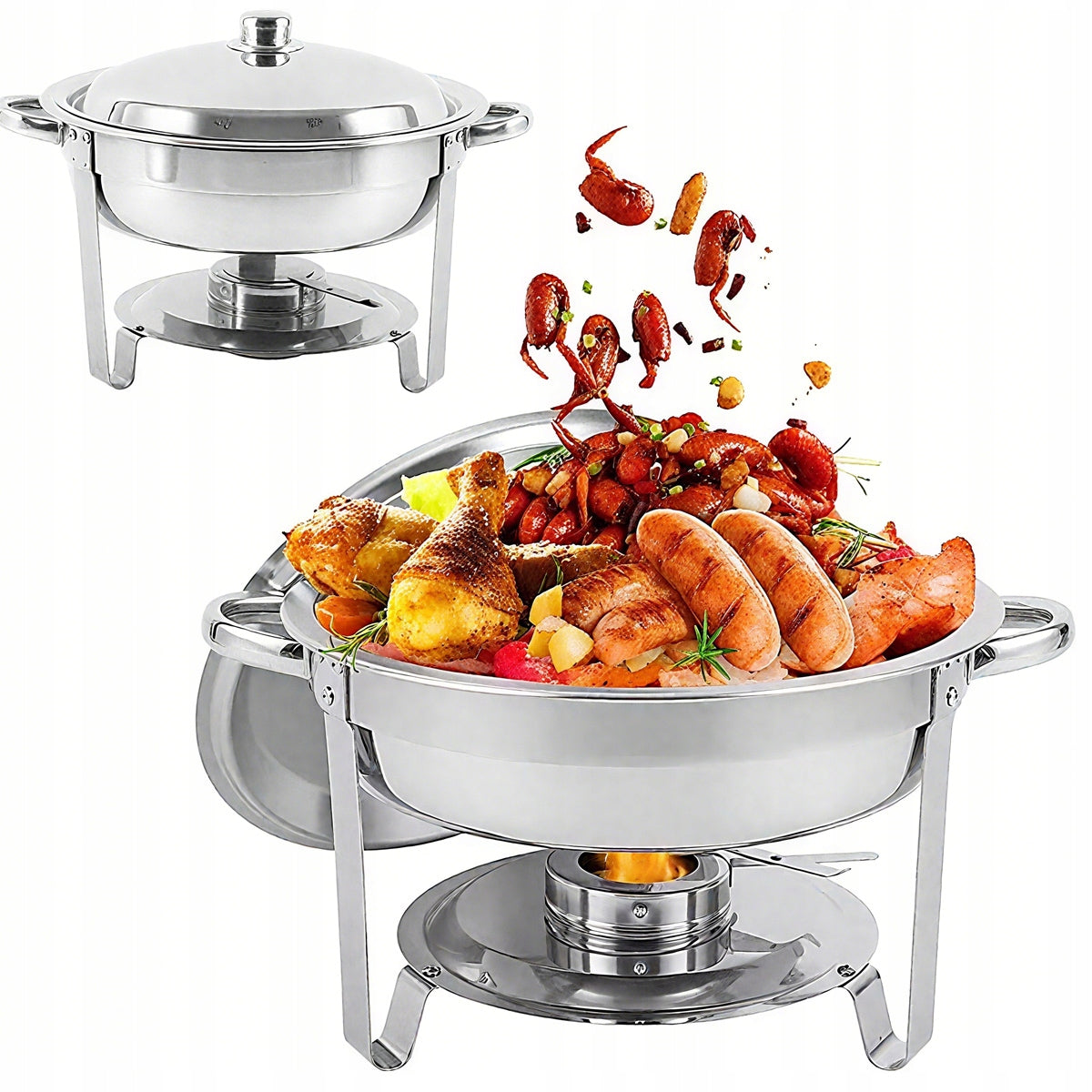 Gastronomic heater for paste round 6L cover